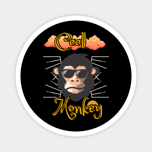 Cool Monkey Magnet